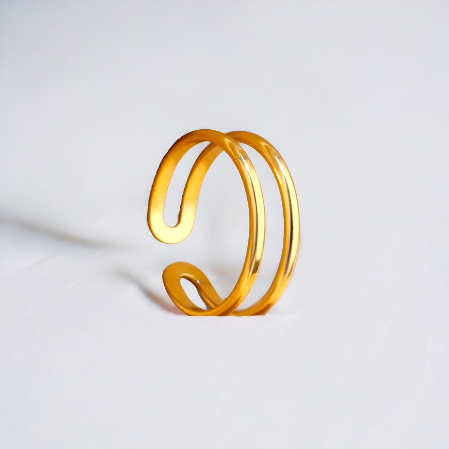 Luxe Twisted Ring