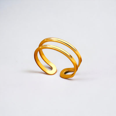 Luxe Twisted Ring